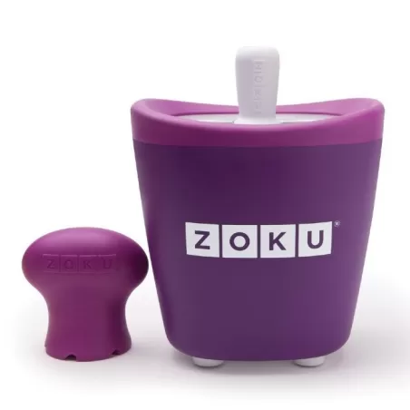 Zoku pop maker singolo per ghiaccioli immediati Viola - Zoku