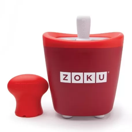 Zoku pop maker singolo per ghiaccioli immediati rosso - Zoku