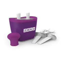 Zoku 2 quick pop maker per ghiaccioli immediati viola - Zoku