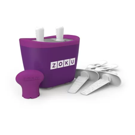 Zoku 2 quick pop maker per ghiaccioli immediati viola - Zoku