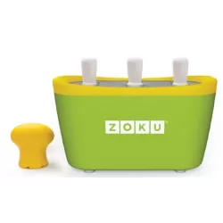 Zoku 3 quick pop maker per ghiaccioli immediati verde - Zoku