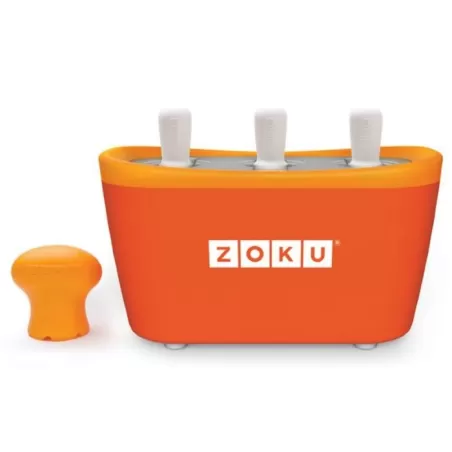 Zoku 3 quick pop maker per ghiaccioli immediati arancione - Zoku
