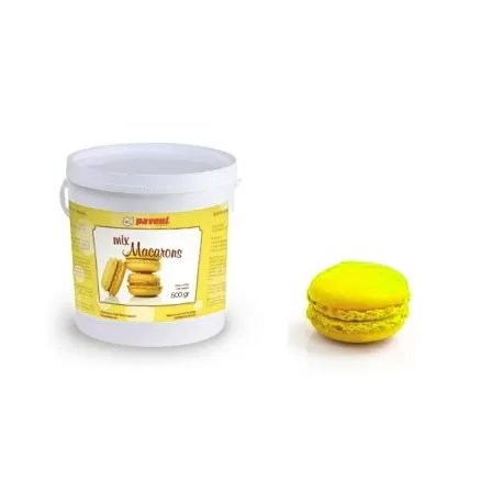 Preparato per macarons giallo 500 gr. - Pavoni