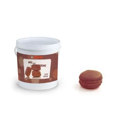 Preparato per macarons marrone 500 gr. - Pavoni