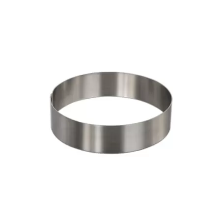 Cerchio inox Ø Cm. 8x4 H. - Decora