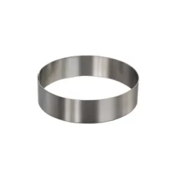 Cerchio inox Ø Cm. 9x4 H. - Decora