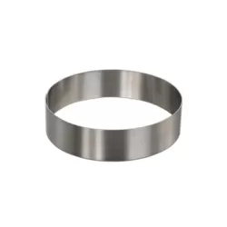 Cerchio inox Ø Cm. 10x4 H. - Decora
