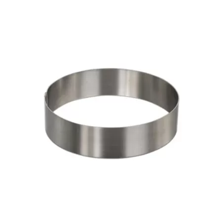 Cerchio inox Ø Cm. 10x4 H. - Decora