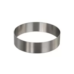 Cerchio inox Ø Cm. 12x4 H. - Decora