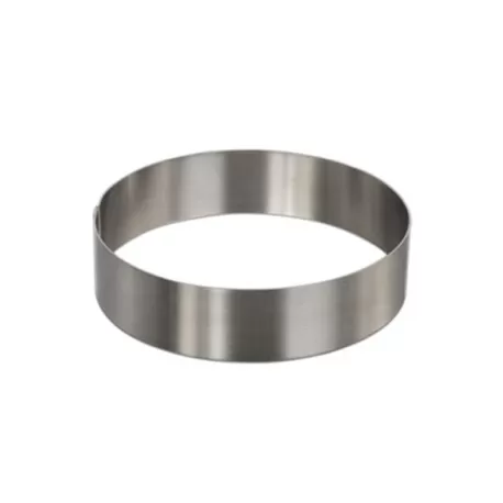 Cerchio inox Ø Cm. 12x4 H. - Decora