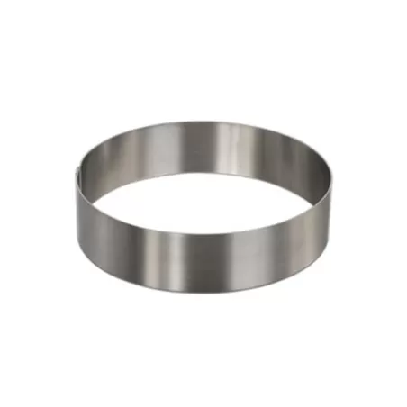 Cerchio inox Ø Cm. 12x4 H. - Decora