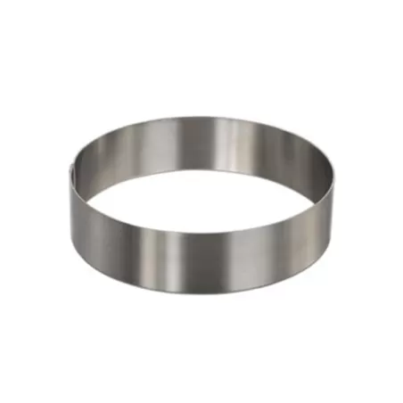 Cerchio inox Ø Cm. 14x4 H. - Decora