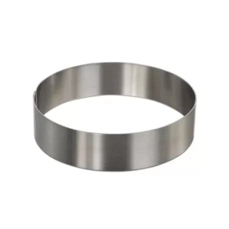 Cerchio inox Ø Cm. 18x4 H. - Decora