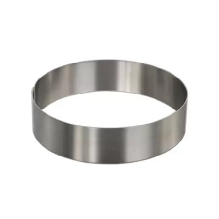 Cerchio inox Ø Cm. 18x4 H. - Decora