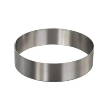 Cerchio inox Ø Cm. 20x4 H.- Decora