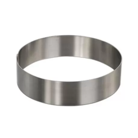 Cerchio inox Ø Cm. 22x4 H. - Decora