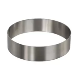 Cerchio inox Ø Cm. 26x4 H. - Decora