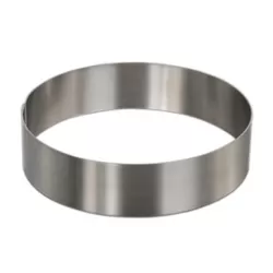 Cerchio inox Ø Cm. 28x4 H. - Decora