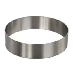 Cerchio inox Ø Cm. 30x4 H. - Decora