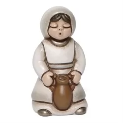 Donna con anfora presepe della famiglia, variopinto - Thun