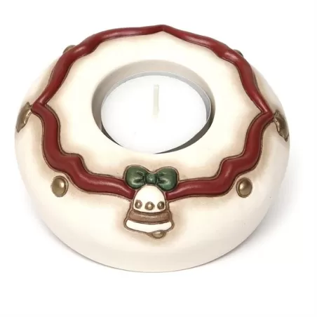 Porta tea-light campanella, avorio - Thun