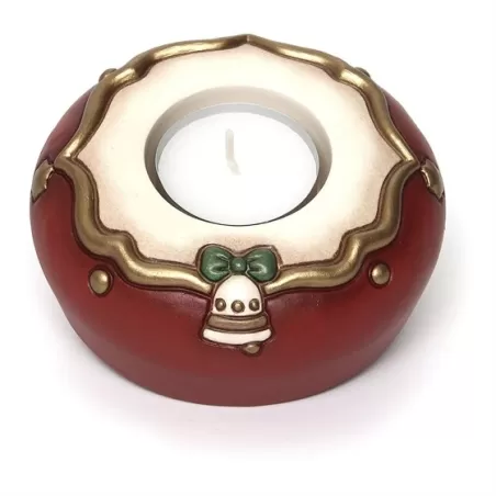 Porta tea-light campanella, rosso - Thun
