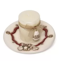 Portacandela con candela - Thun