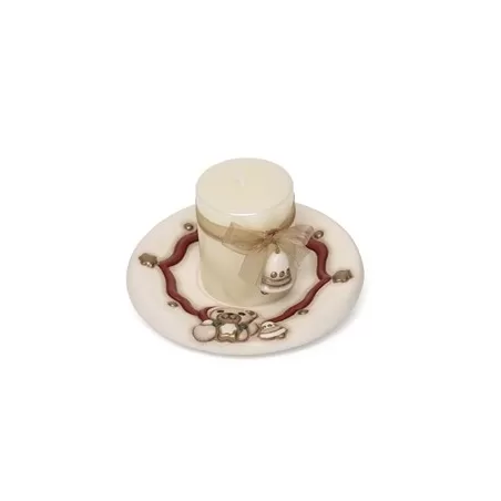 Portacandela con candela - Thun