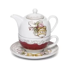 Teiera, tazza, piattino Dolce Natale - Thun