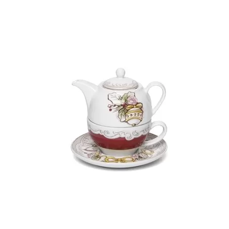 Teiera, tazza, piattino Dolce Natale - Thun