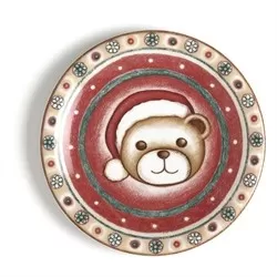 Piattino dessert Natale a Colori - Thun