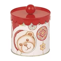 Scatola in latta piccola Natale a Colori - Thun