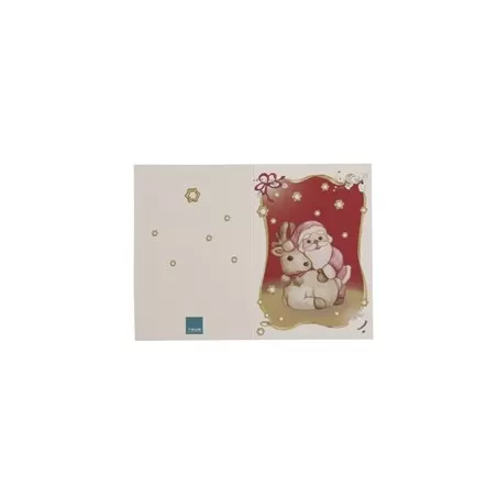 Babbo Natale con renna - Thun