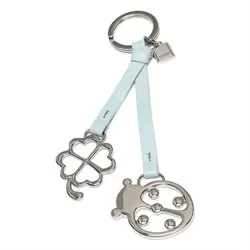 Portachiavi ad anello coccinella verde chiaro - Thun