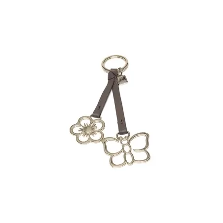 Portachiavi ad anello farfalla tortora - Thun