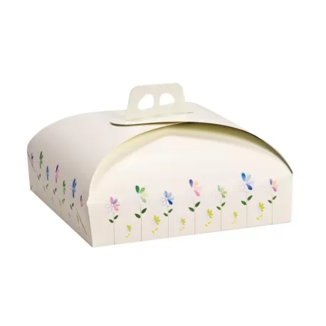 Scatola torta con manico Cm. 44x54x10 H. - Decora