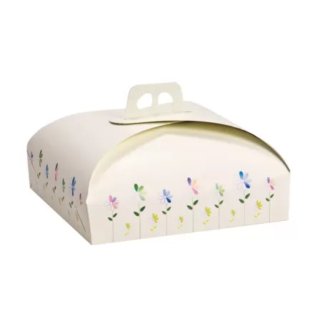 Scatola torta con manico Cm. 44x54x10 H. - Decora