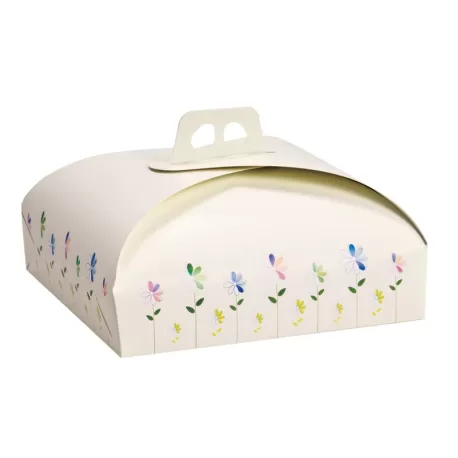 Scatola Torta Con Manico