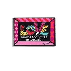 Calamita in metallo "Love" - Romero Bbritto