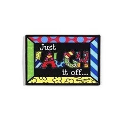 Calamita in metallo "Laugh" - Romero Bbritto