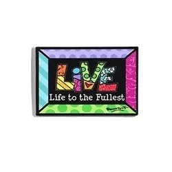 Calamita in metallo "Live" - Romero Bbritto