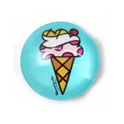 Calamita in vetro "Cono Gelato" - Romero Britto