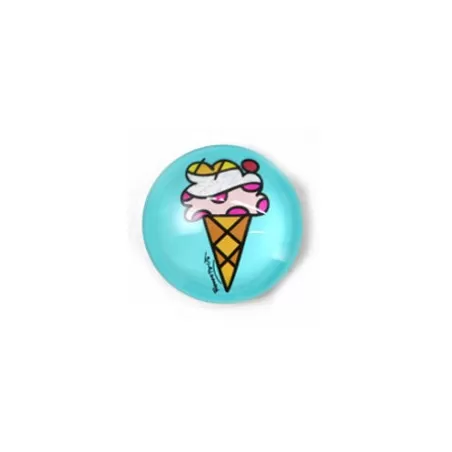 Calamita in vetro "Cono Gelato" - Romero Britto