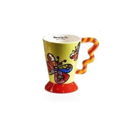 Boccale "Farfalla" - Romero Britto