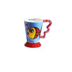 Boccale "Pesce" - Romero Britto