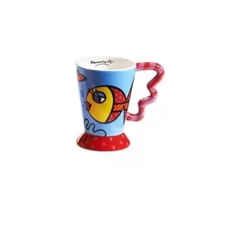 Boccale "Pesce" - Romero Britto
