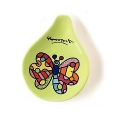 Poggiabustina thè "Farfalla" - Romero Britto