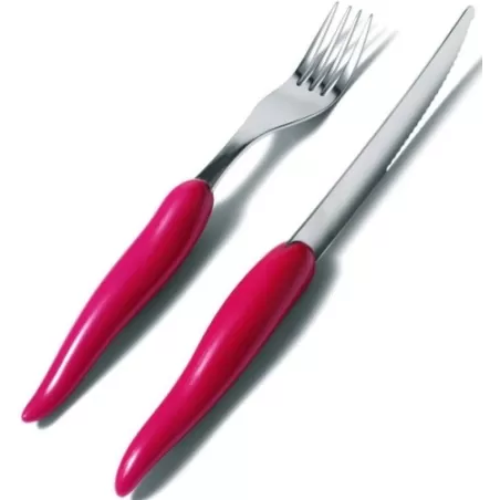 Pummaroriella Posate, Set di due posate per pizza - Alessi