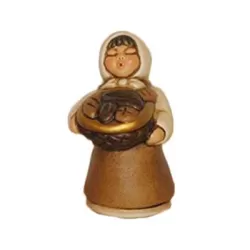 Panettiera presepe classico, bianco - Thun