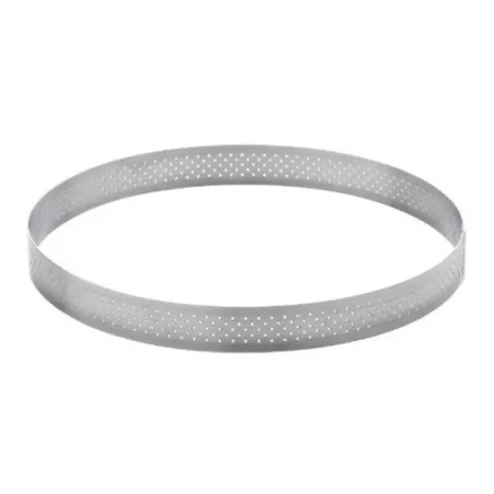 Fascia cerchio inox microforato Ø Cm. 17x2 H. - Pavoni